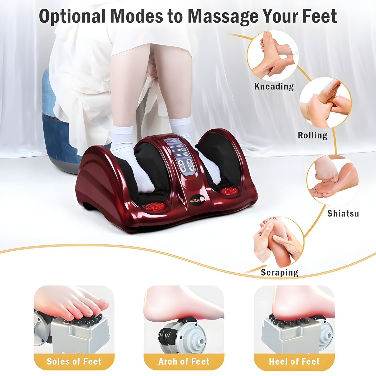 FootEase Pro – Full Leg Massager for Deep Pain Relief