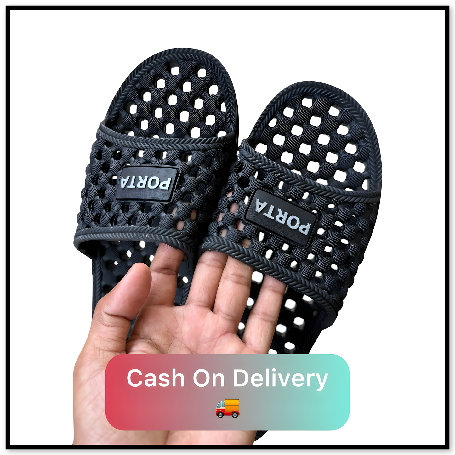Non-Slip Bathroom Slippers - Quick Dry & Comfortable Shower Slides (Durable & Long-Lasting)