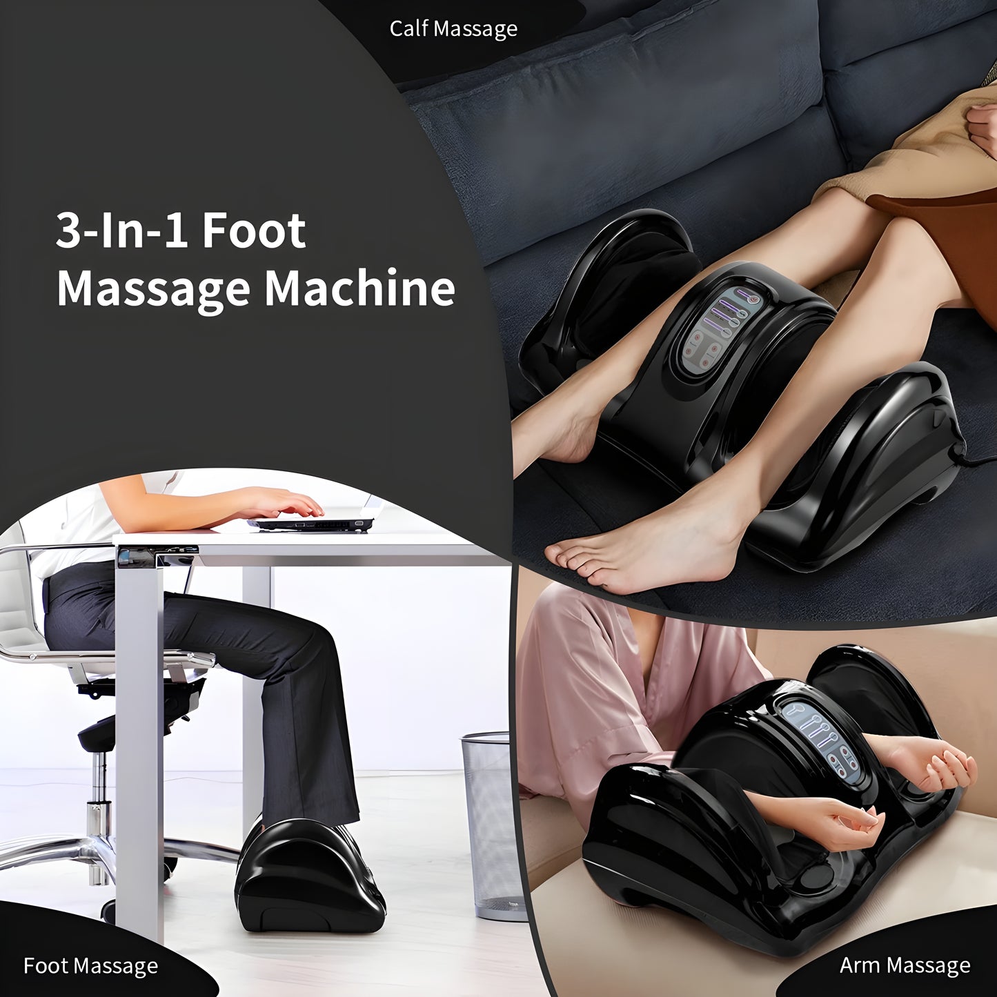 FootEase Pro – Full Leg Massager for Deep Pain Relief
