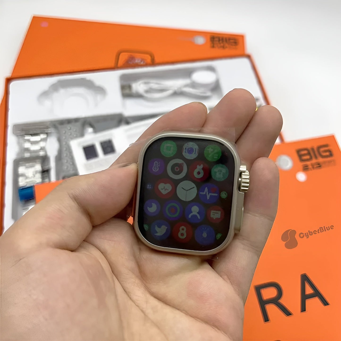Ultra Smartwatch for Boys & Girls Best Gift, 7 Straps, Bluetooth Calling, Fitness Tracker