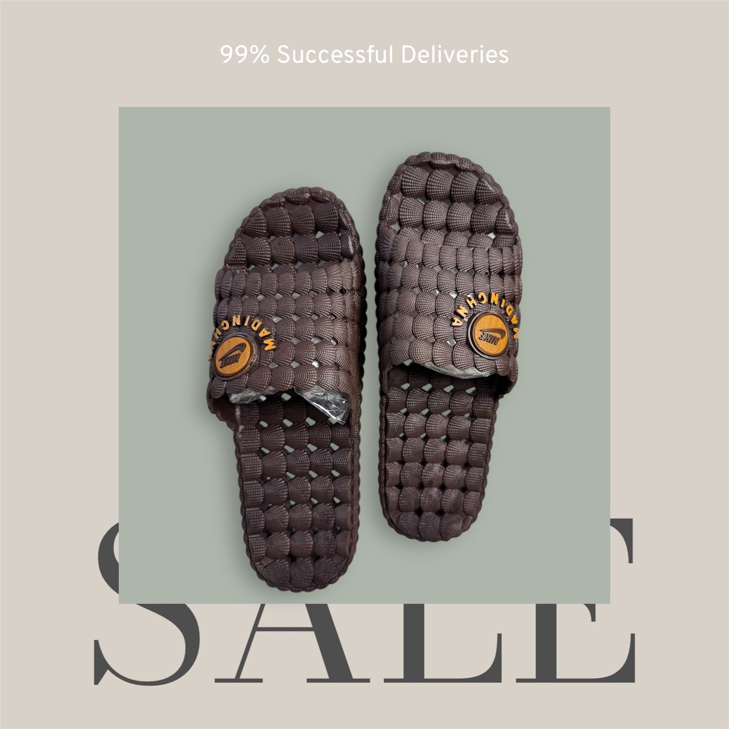 Non-Slip Bathroom Slippers - Quick Dry, Soft Quality, Comfortable Shower, Durable & Long-Lasting
